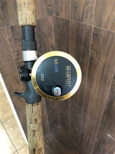 TICA 2PC ROD/REEL COMBO REEL SS348 ROD ST.CROX Acceptable